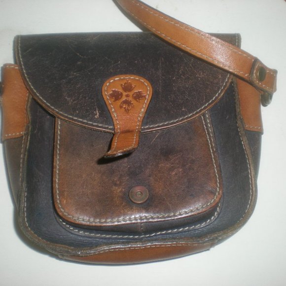 PATRICIA NASH Brand  Leather  Cross Body Handbag Purse - Picture 4 of 9